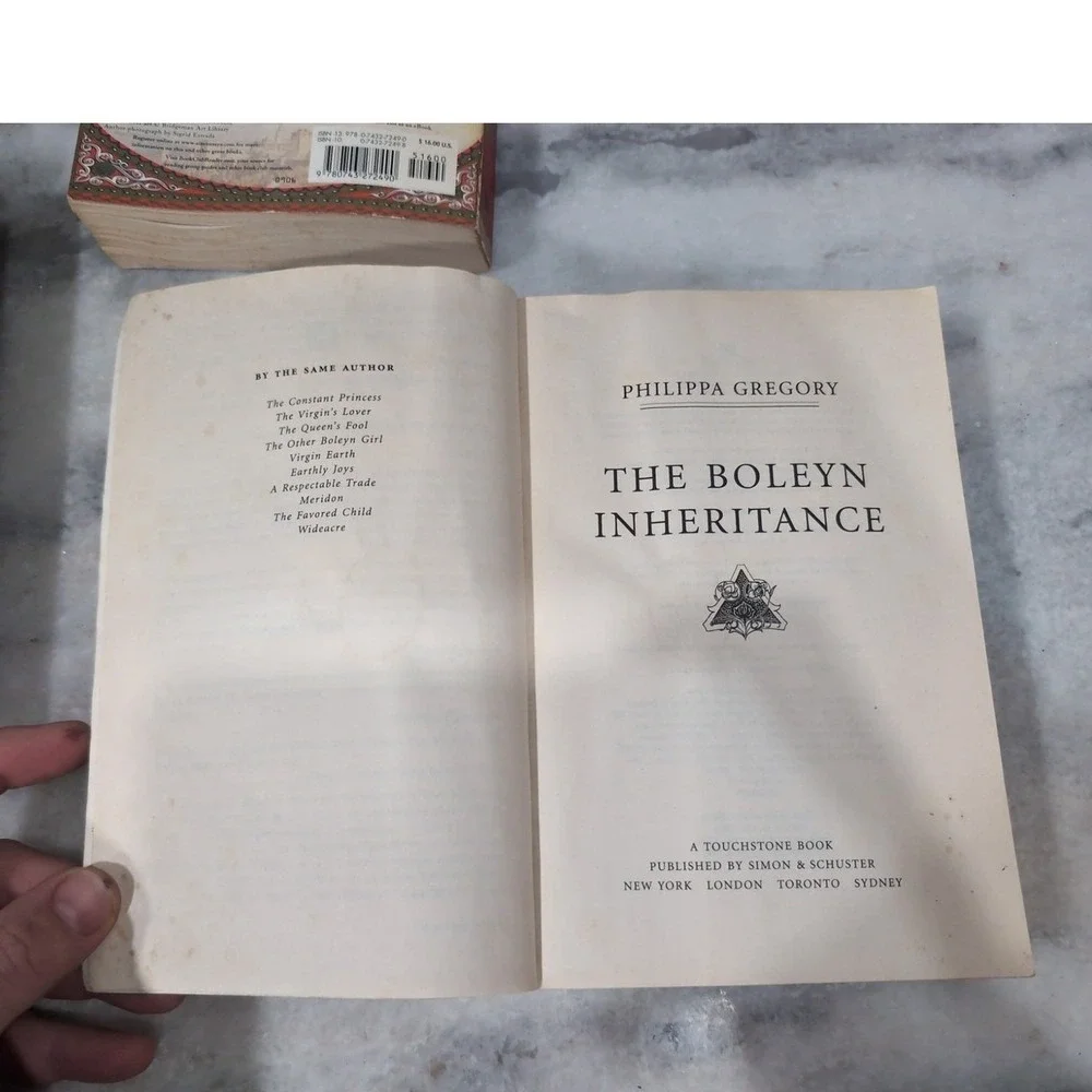 Philippa Gregory Tudor Novels. Virgin Lover Constant Princess Boleyn Inheritance